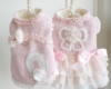 designer dog winter dress